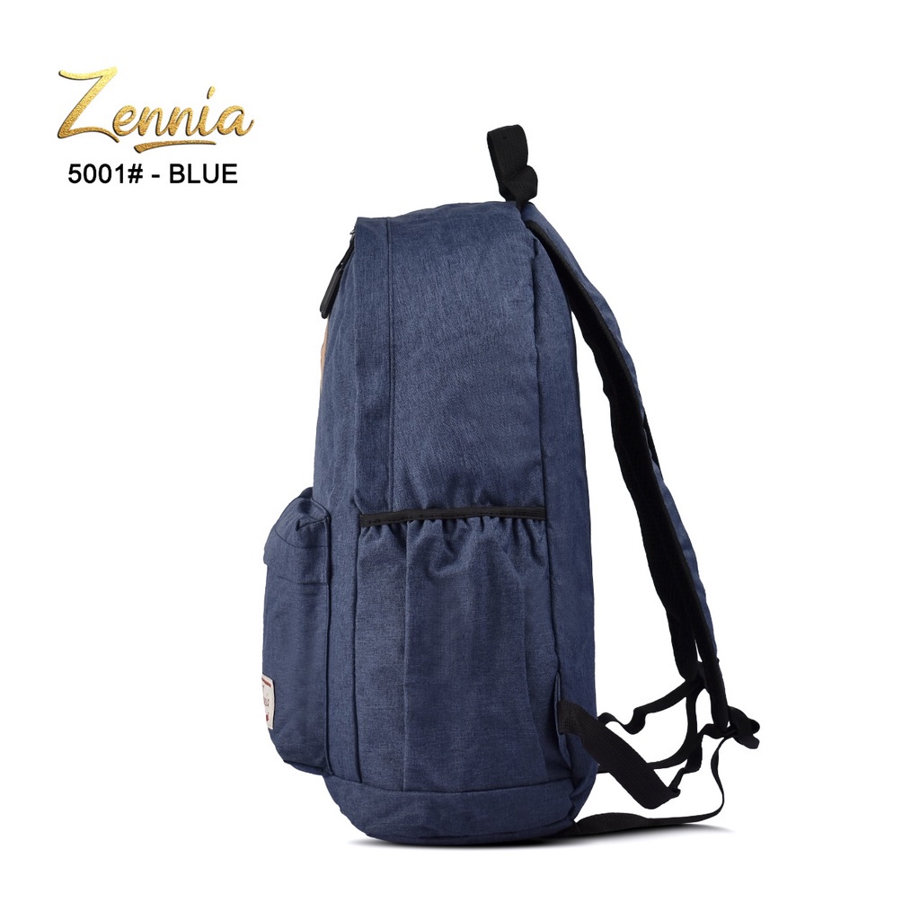 Tas Ransel Zennia 5001 Tas Fashion Unisex Tas Sekolah Ransel Backpack Casual Tas Punggung Wanita