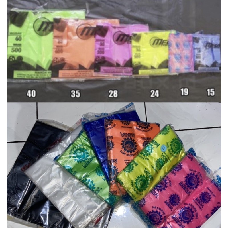 Kantong Plastik Kresek Warna Putih Hitam Organik Murah Sablon Hd Pe Tas Oz Pilih Eco Besar Kecil Kem