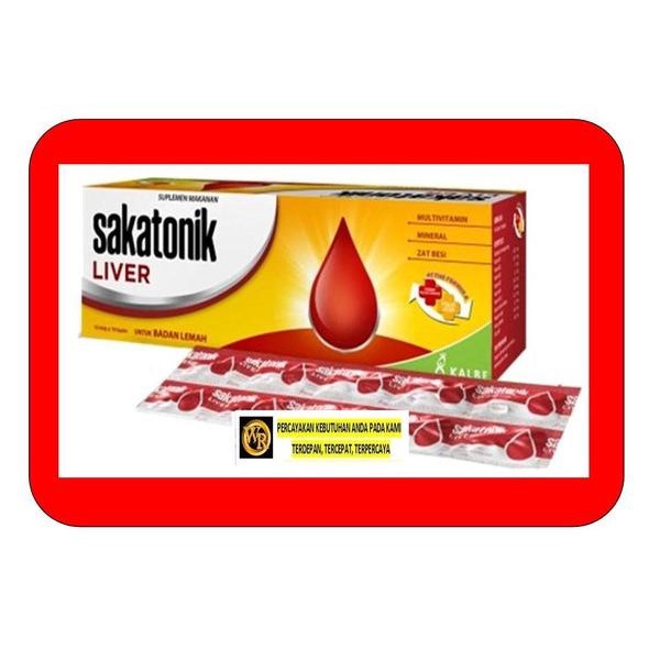 Sakatonik Liver Tablet(harga/box)