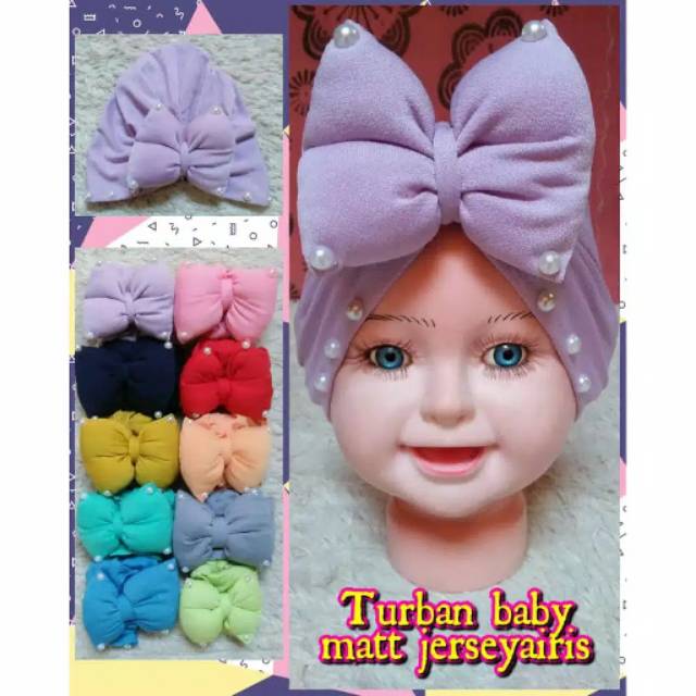 Turban Bayi / Turban Anak / Turban Anak Motif / Headband Bayi