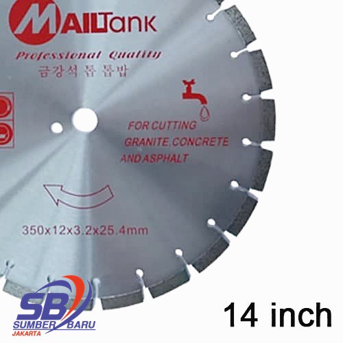 MATA POTONG KERAMIK GERINDA DIAMOND WHEEL 14 INCI MATA GRANIT SH 128 KUALITAS TERBAIK SBJ