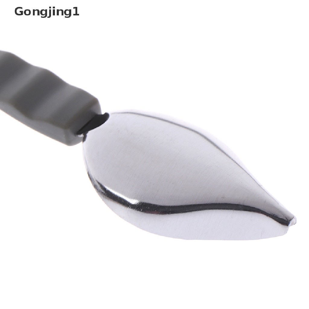 Gongjing1 Piring Saus Bahan Stainless Steel Untuk Melukis