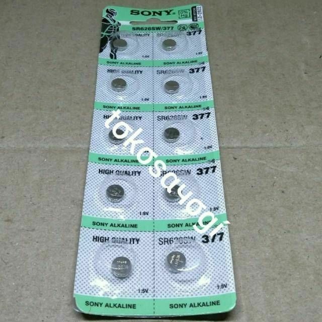Baterai jam tangan 377 SR626SW 626 SR 626 SW Battery LR626 murah LR626 SR626