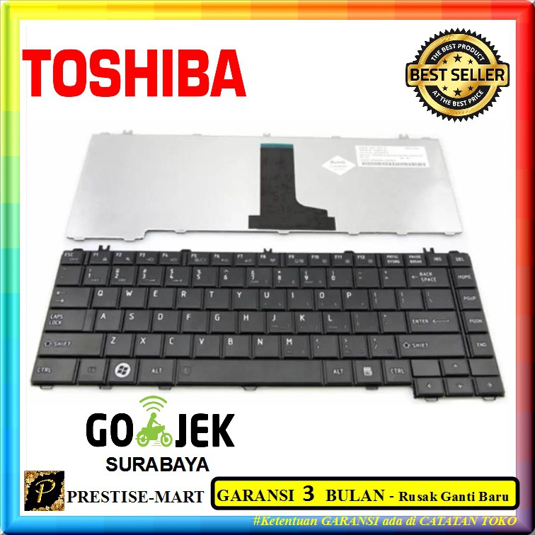 Keyboard ORIGINAL Toshiba C600 C640 C645 L630 L645 L735 L745