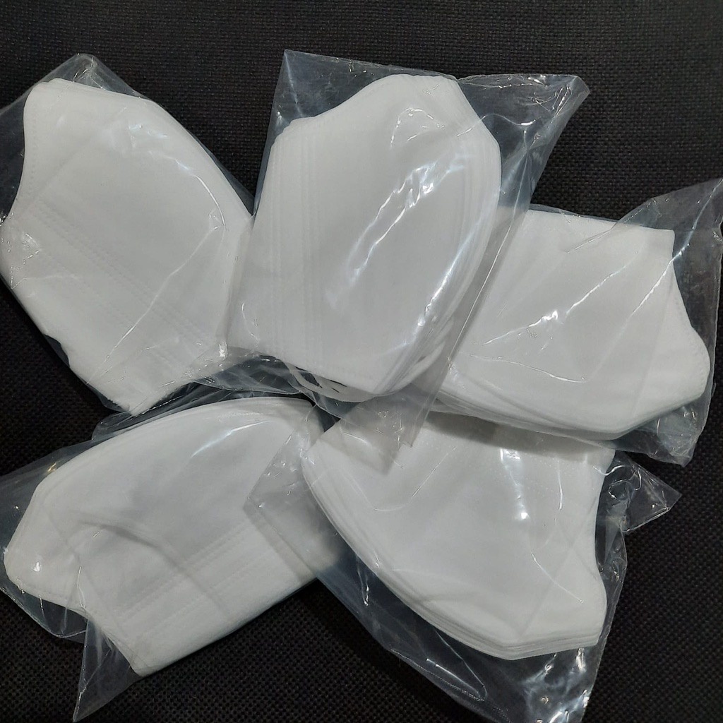 Masker DUCKBILL 3 Ply 1 ( kotak Isi 50 Pcs) DUCBIL-PUTIH ISI 10