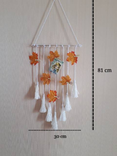 Macrame foto wall hiasan dinding