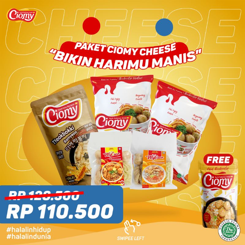 Jual Paket Promo Cheese Bikin Harimu Manis Free Cuanky Cheese Pouch