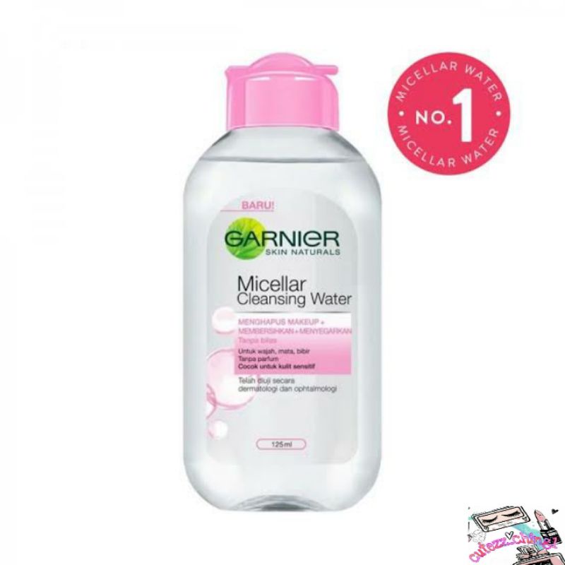 ☃Cutezz_Ching1☃Garnier Micellar Cleansing Water Pink/Blue/Rose/Vitamin C/Biphase Oil Infused 125 ml