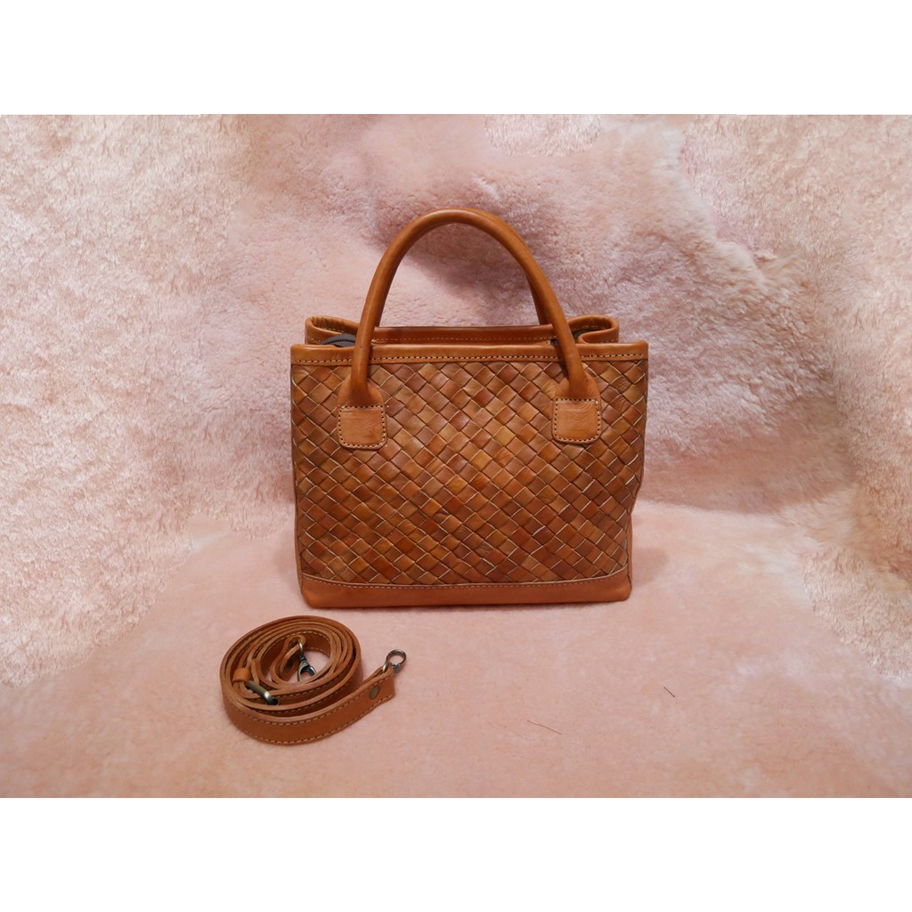 Tas Kulit WB Mini Anyam
