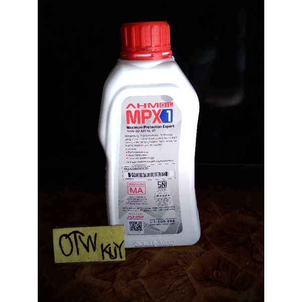 PROMO OLI MPX1 HONDA 800ML ALL SUPRA LEGENDA KARISMA REVO BLADE