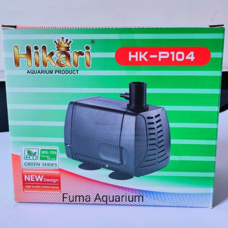 PROMO HIKARI HK-104 Pompa Air Kolam Aquarium Hidroponik Aquaponik Submersible Pump Power Head