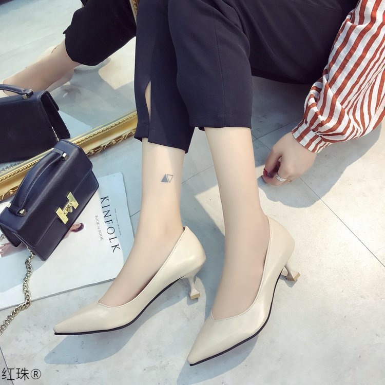 RYS - Ladylike Solo Sepatu Heels Wanita Fashion Casual / Kantor - Ori Import
