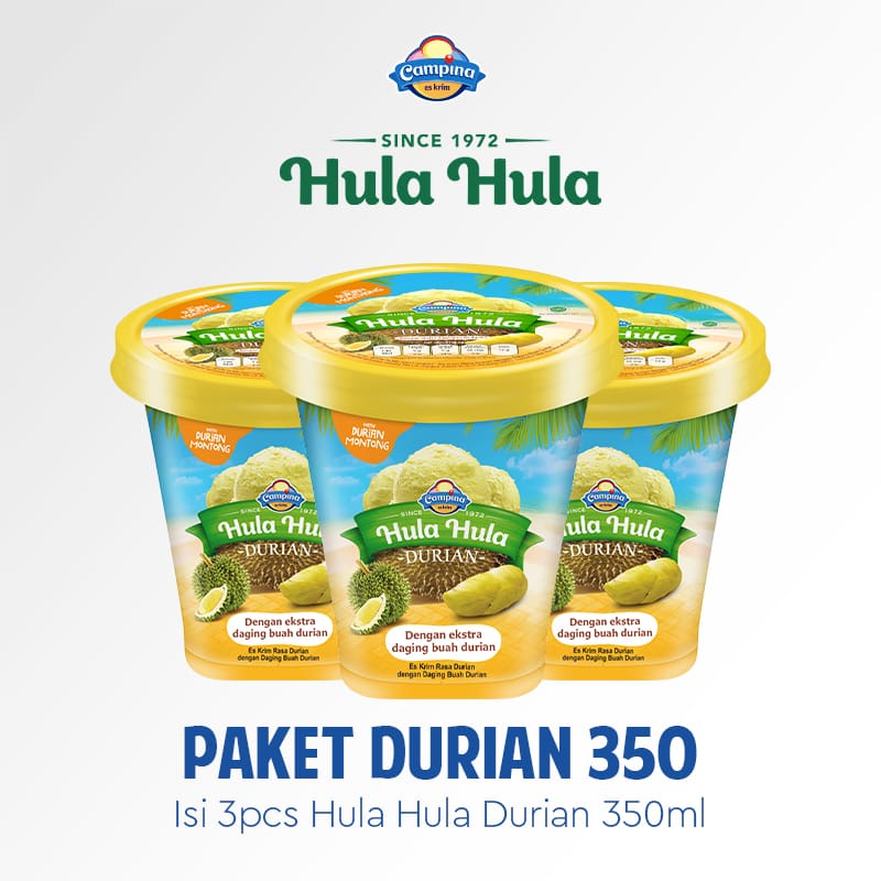 Promo Harga Campina Hula Hula Durian 350 ml - Shopee