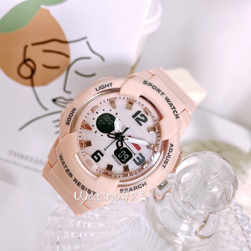 JAM TANGAN WANITA PASIR MAGNET DIGITAL FASHION  RUBBER READY  CASUAL GROSIR IMPORT DIGITAL G8