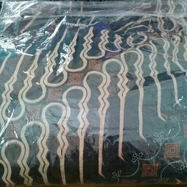 Batik Tunik Shibori Jumputan Terbaru Size S-3l / Hrb026 Yelbor Navbor / Biru Putih