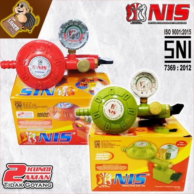 NIS REGULATOR ROBOT RELEASE GAS (NI 0307 S) - TEKANAN RENDAH