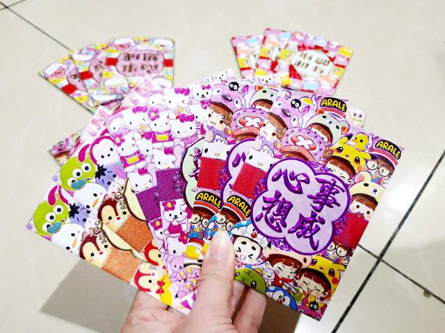 Angpao Kartun Jepang Murah Ampao Imlek one Piece Hello Kitty Bear Hiasan Parcel Imlek Grosir