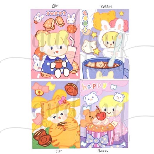 Paper Bag Blonde Girl Tas Kertas Bungkus Kue HadiahSerbaguna GH 507808