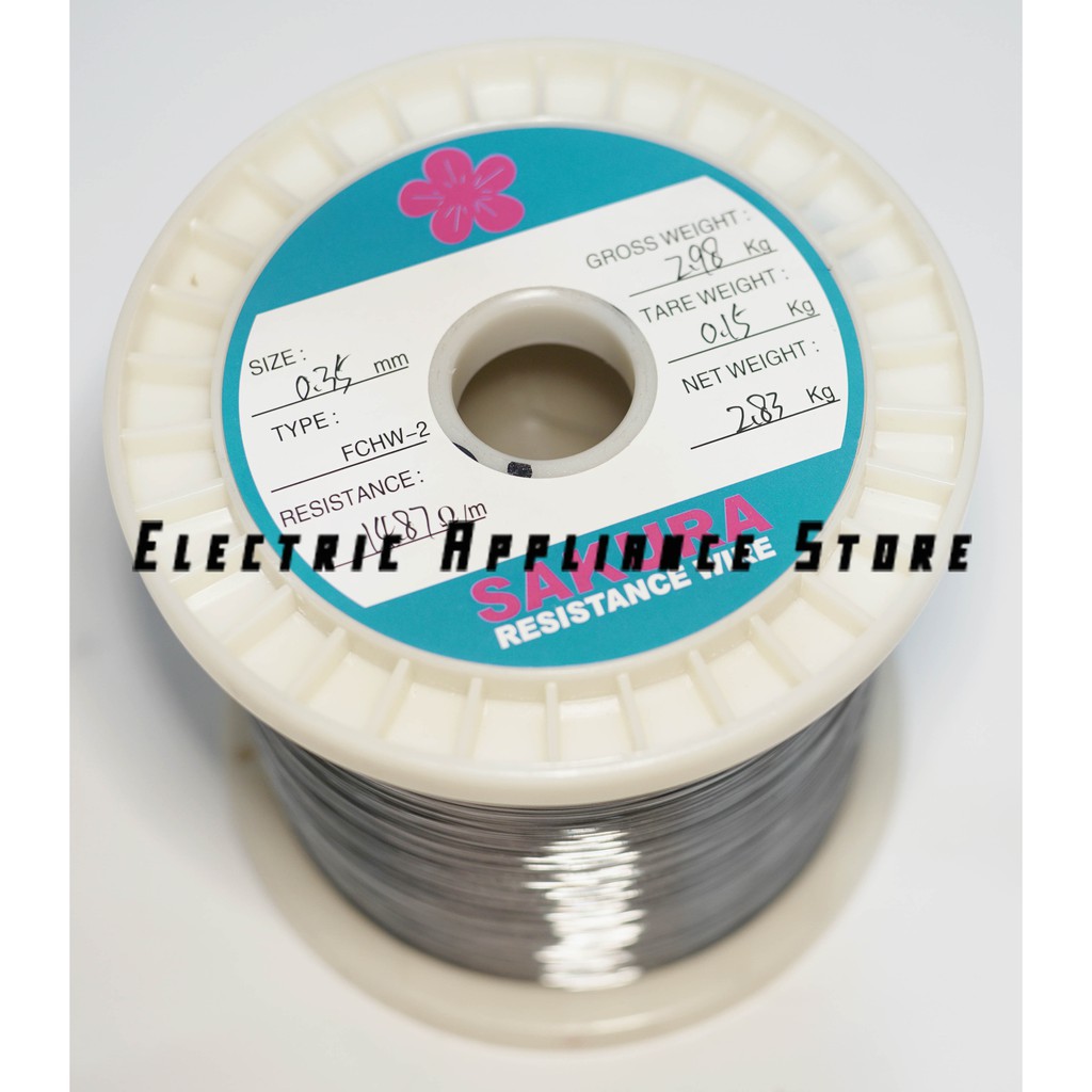 0.35mm Nikelin Resistance Wire / Kawat Nikelin