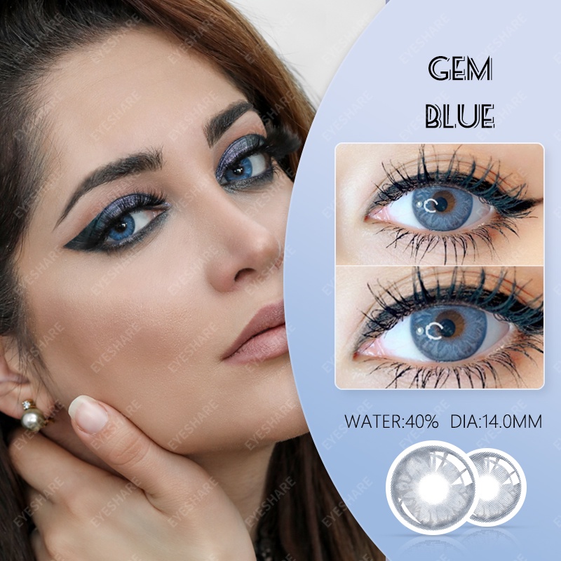 Menyinarimu【COD】Big Eye Pink Green Blue Mata Eropa dan Amerika Softlens Lensa Mata Penuh Gaya Dan Cantik Softlens Warna Sederhana Dan Canggih Lensa Kontak Soflen14.0 mm 2022 New Dubai Import Premium Seri Brown Warna Terang Kepopuleran Softlen