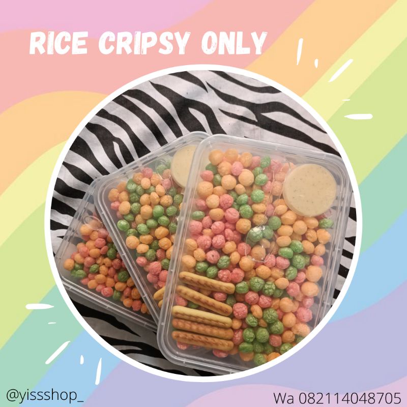 

Yisss Rice Cripsy/nyamnyambox/sereal/makananjadul