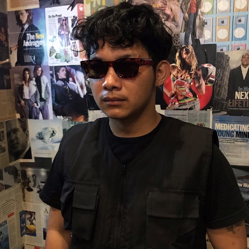 KACAMATA GAYA VINCENT DENNY SUMARGO UNISEX LEOPARD