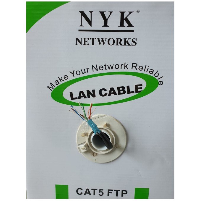 Kabel LAN FTP NYK CAT5 305 Meter CAT 5