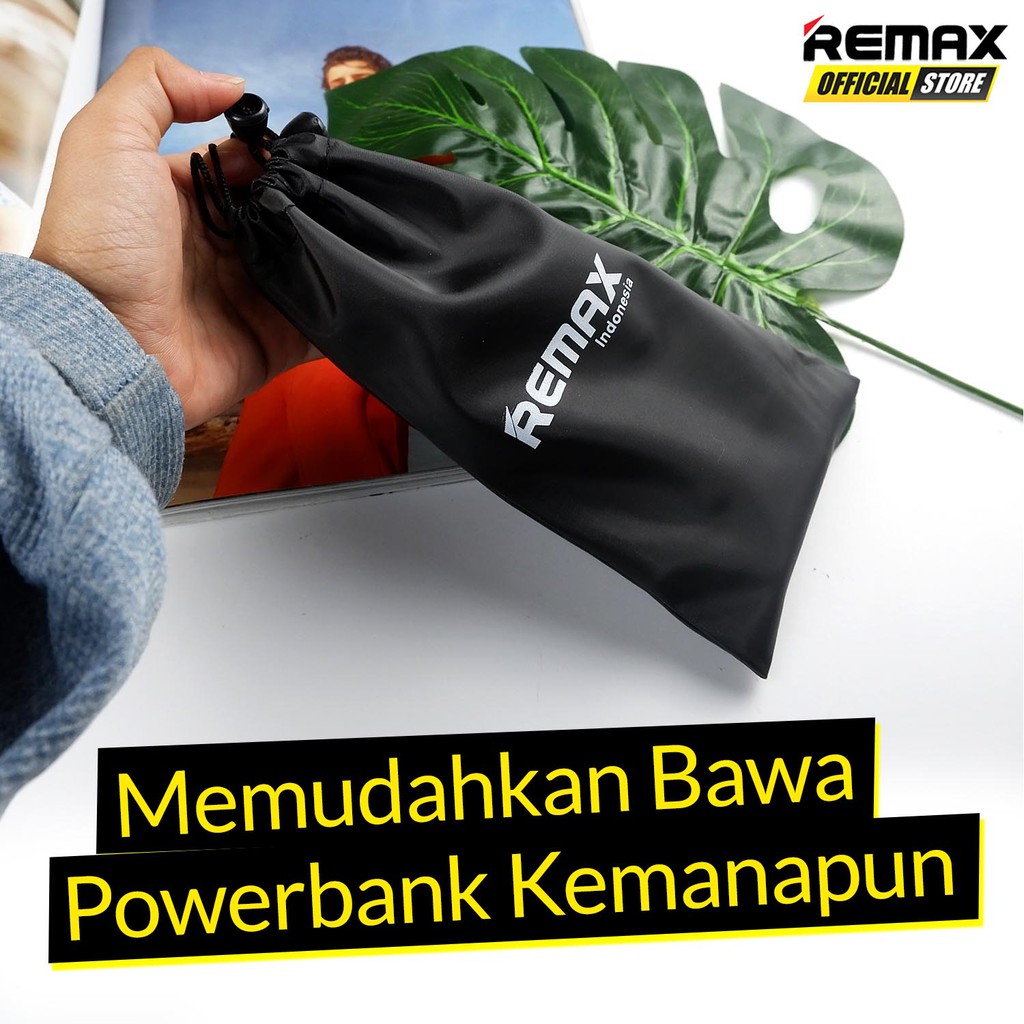 Remax Premium Phone Pouch Powerbank Bag Sarung HP Kantong Handphone