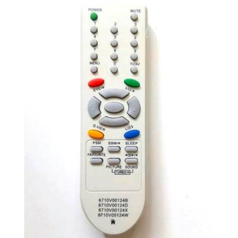 Remote TV Multi Khusus TV Tabung Merk LG tanpa Setting