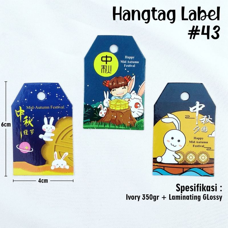 HAND TAG LABEL ISI 10 PCS - KODE 43