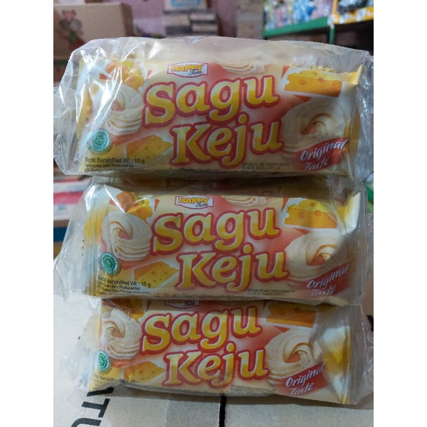 

Sagu Keju Happy Time 10 gr isi 20 bungkus