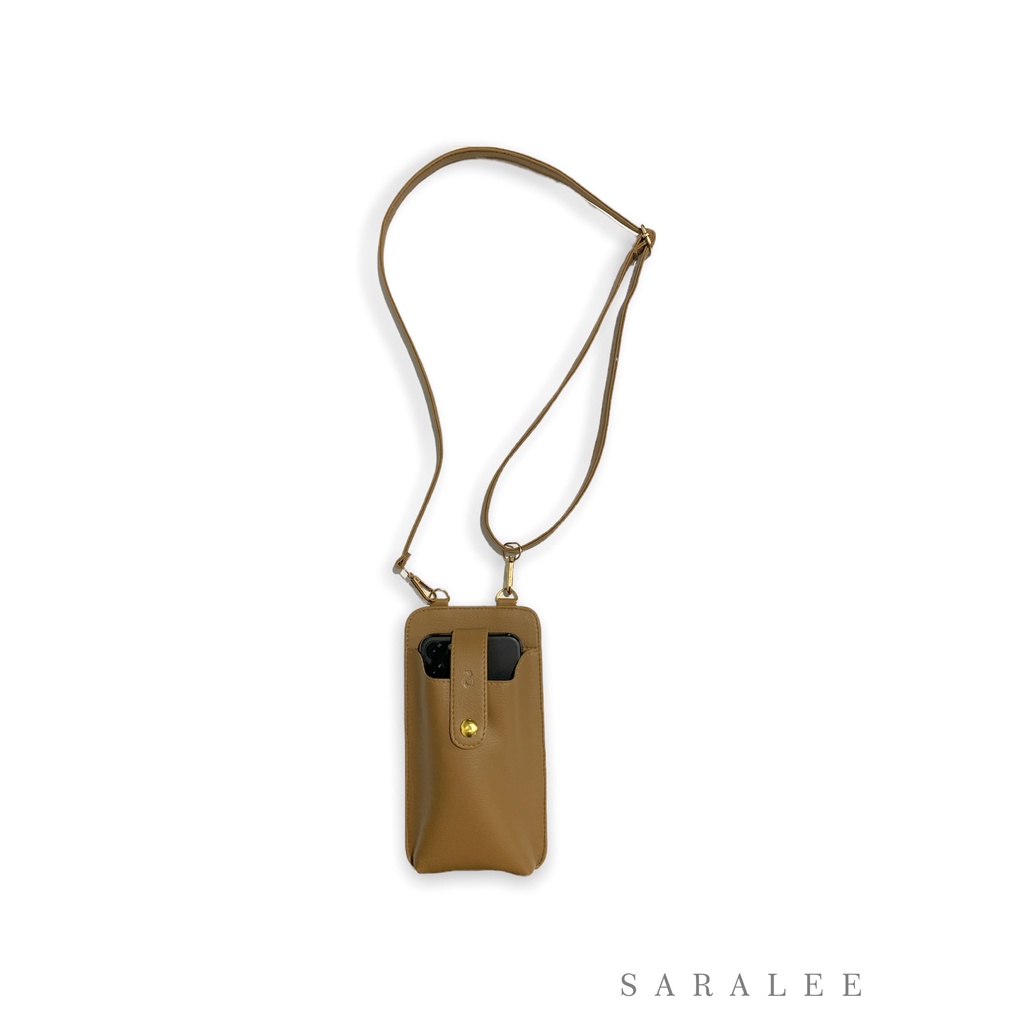 SARALEE - Keitai bag mocca