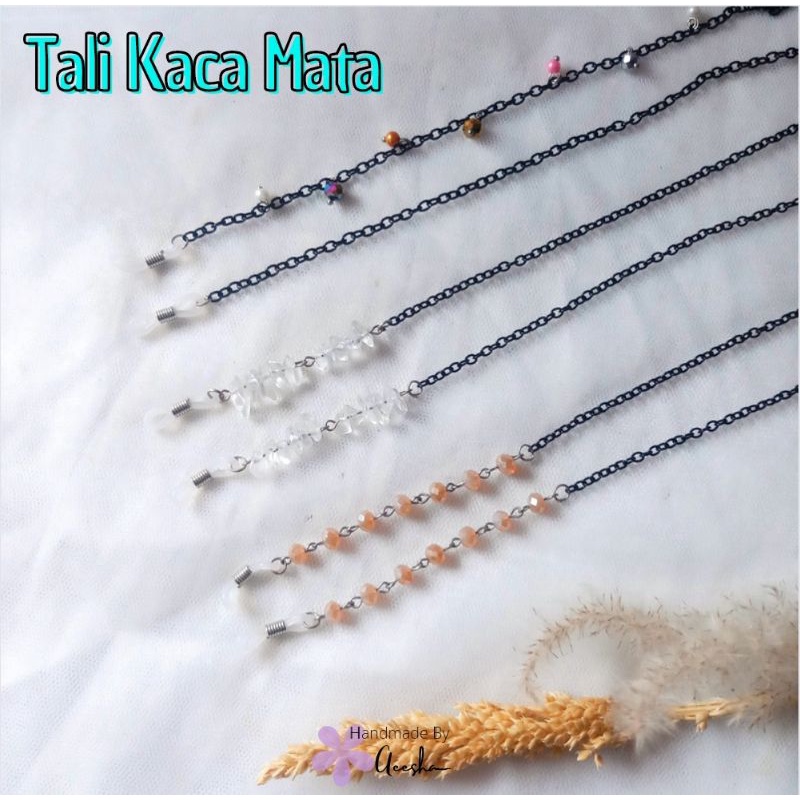 Aeesha - Tali Kaca Mata Strap Rantai 2in1 pengait kacamata anak nama masker