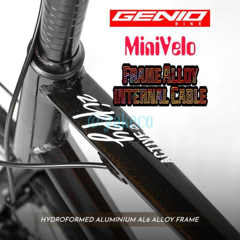 Genio Zippy Active AL Minivelo Alloy 1x10Speed Hydraulic Diskbrake