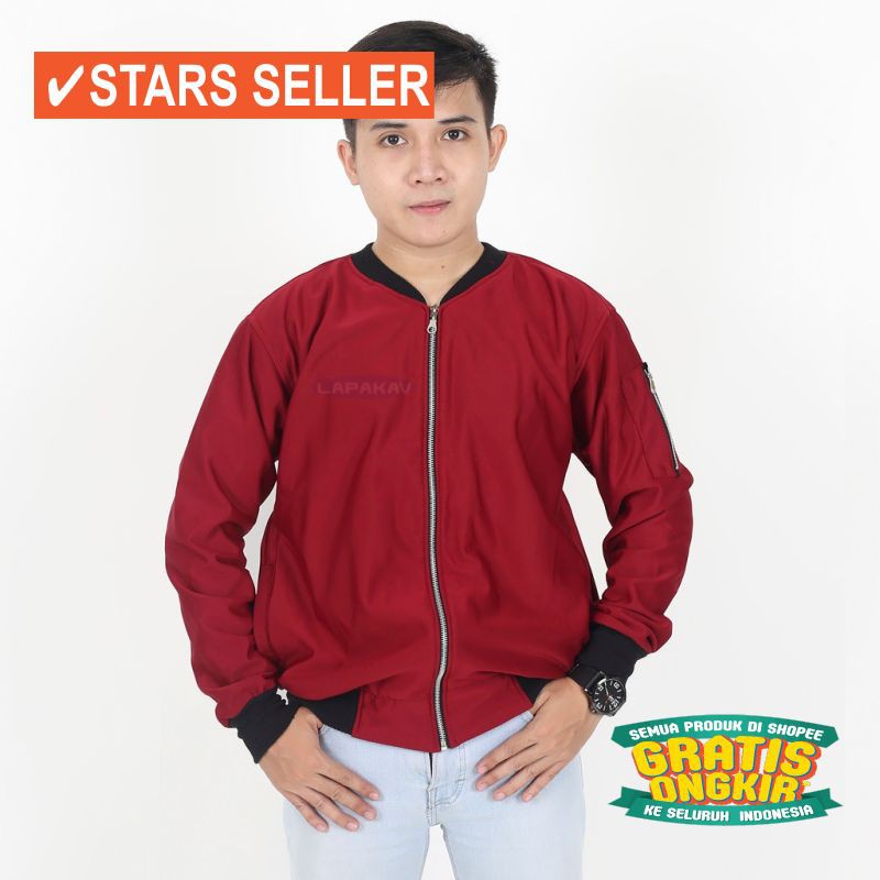JAKET TERKEREN COWOK CEWEK  JEANS  BIOBLITZ / Jacket Bomber | Jaket Bomber | Hoodie Unisex Merah