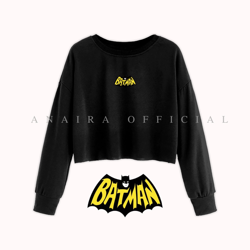 SWEATER CROP BATMAN ANAIRAOFFICIAL