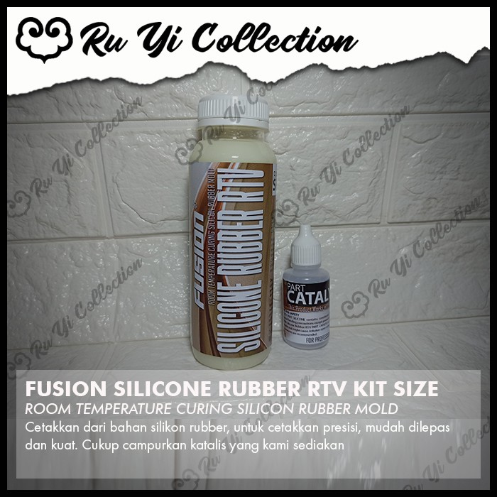 Silicone Rubber rtv bahan buat bikin cetakkan 250gr