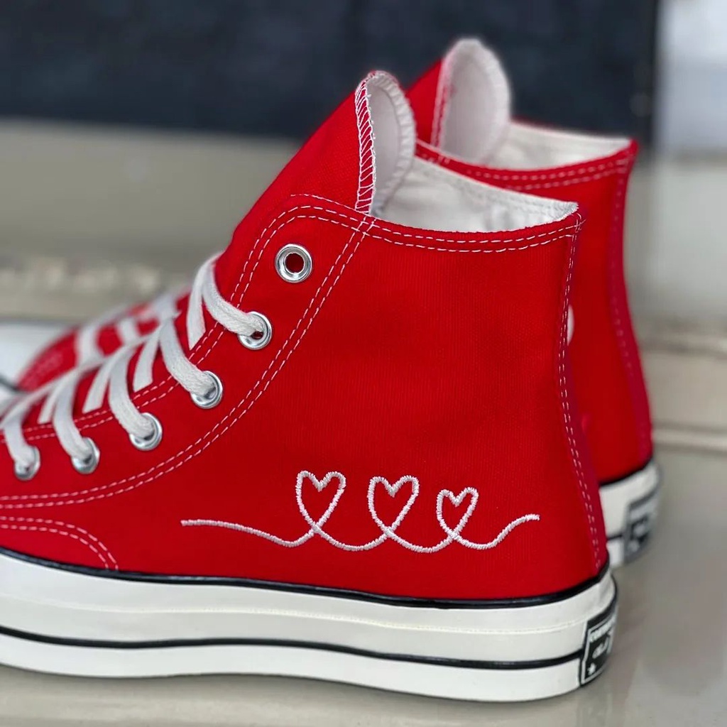 Converse Chuck Taylor 1970s Hi Red &quot;Valentine's Day&quot; CT 70 CT 70s