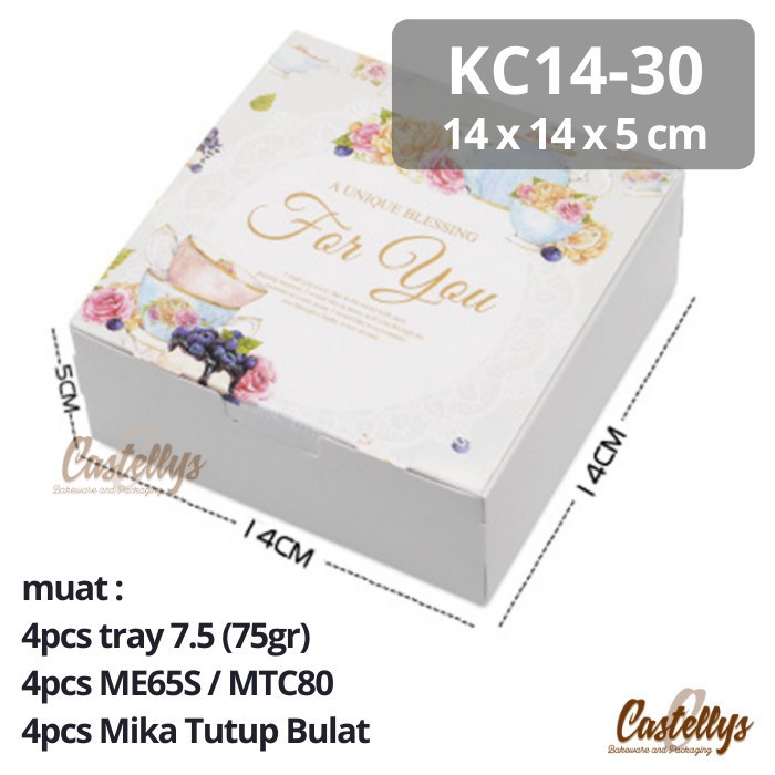 

10 pcs KC14-30 Kotak Dus Hampers Kue Mooncake Roti Bolu Cookies