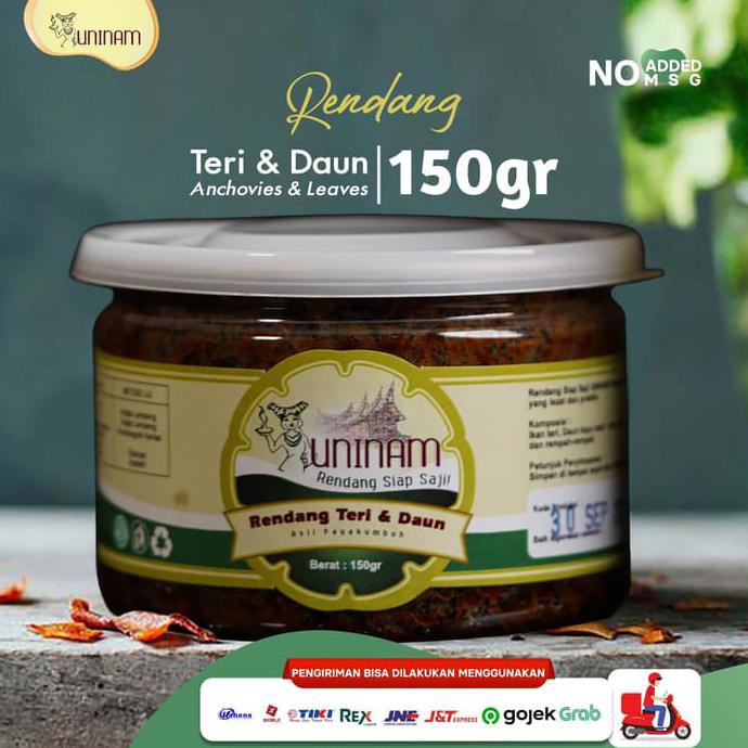 

TERPOPULER rendang teri daun 150gr MURAH