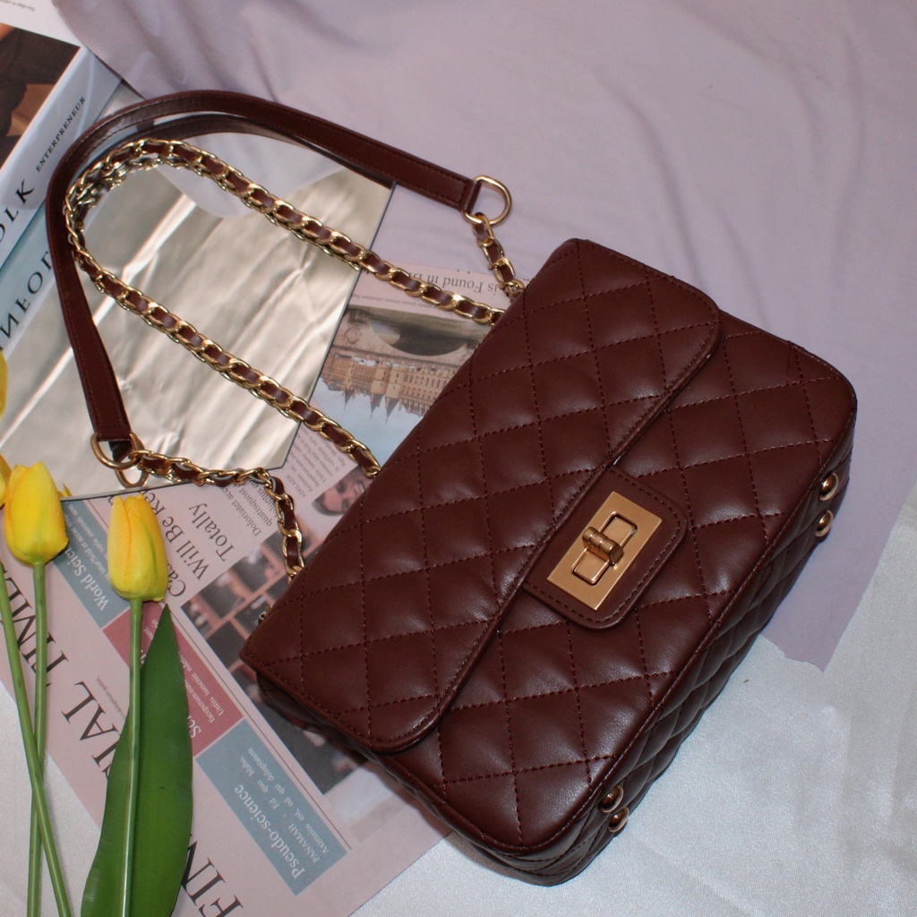 Tas Selempang Wanita Korea Tas Bahu Hand Bag TFN8003