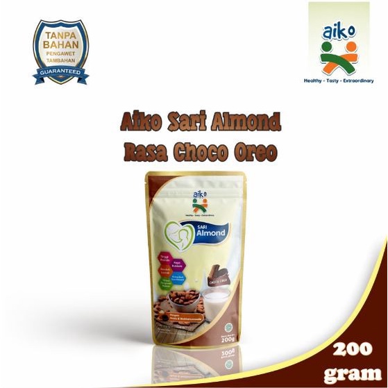 AIKO Sari Almond 200gr Minuman Susu Almon ASI Booster Almond Milk