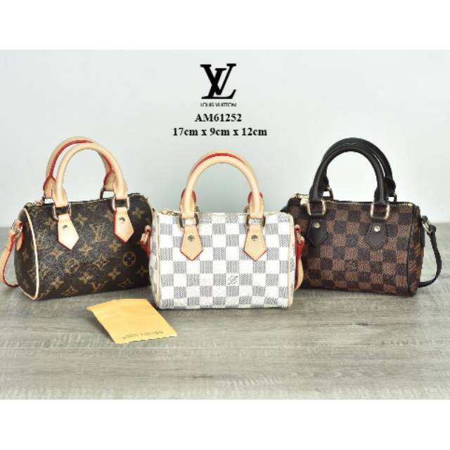 Tas LV Speedy Nano Bandouliere 17"AM61252