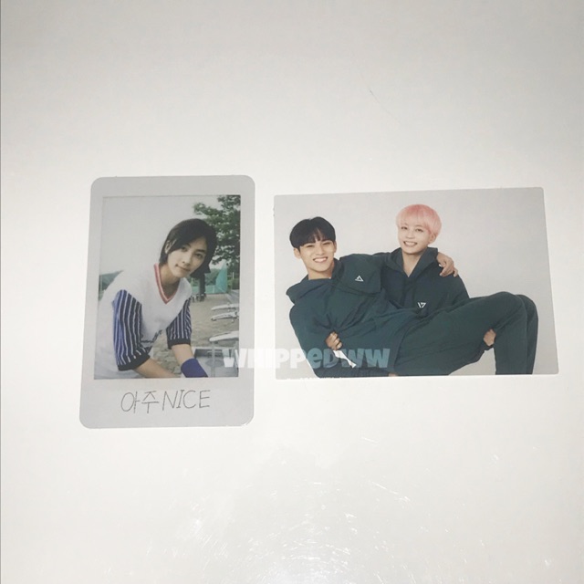 Jeonghan Aju Nice & Jeonghan Mingyu trading card
