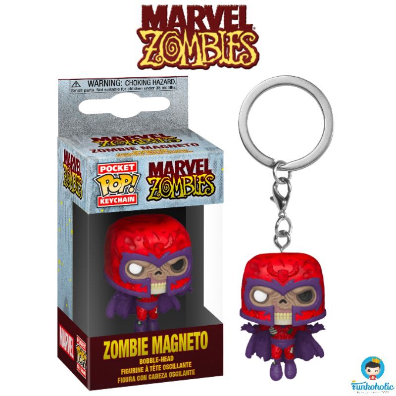Funko Pocket POP Keychain Marvel Zombies - Zombie Magneto