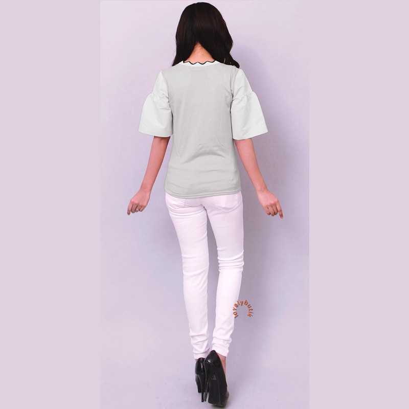 Lovelybutik Beauty Kaos Korea Lengan Pendek