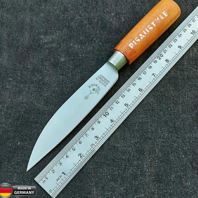 Pisau Solingen Cap Garpu 6"/15Cm Pisau Cap Garpu + Sarung Kulit