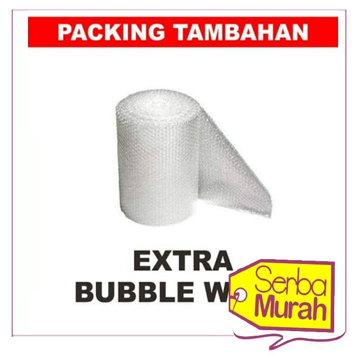 

EXTRA Plastik bubble (bubble wrap) untuk packing tambahan