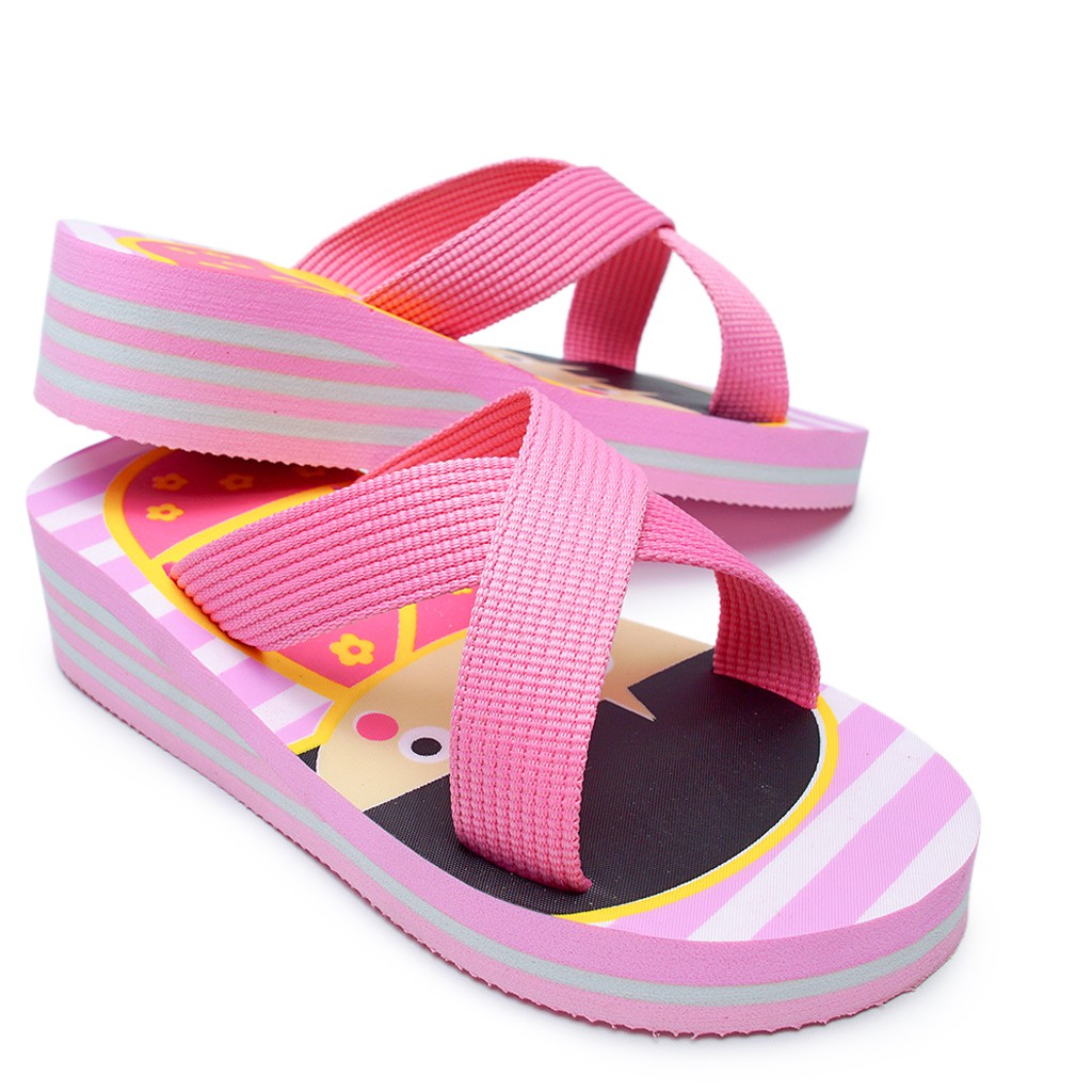 DNOIR Sandal Anak Perempuan SELOP3136 PINK