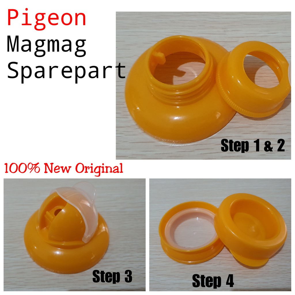 Sparepart Pigeon Magmag Cangkir Minum Anak Sedotan Magmag step 1 2 3 4 all in one / cover magmag step 3 / tutup magmag